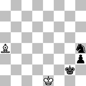 Wit Ke1, La4 ,Zwart Kg2,Ph4, h3